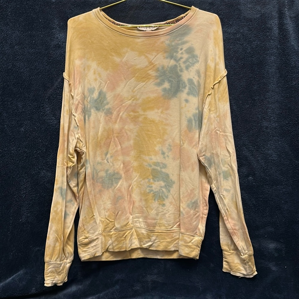 Knox Rose tie dye long sleeve shirt